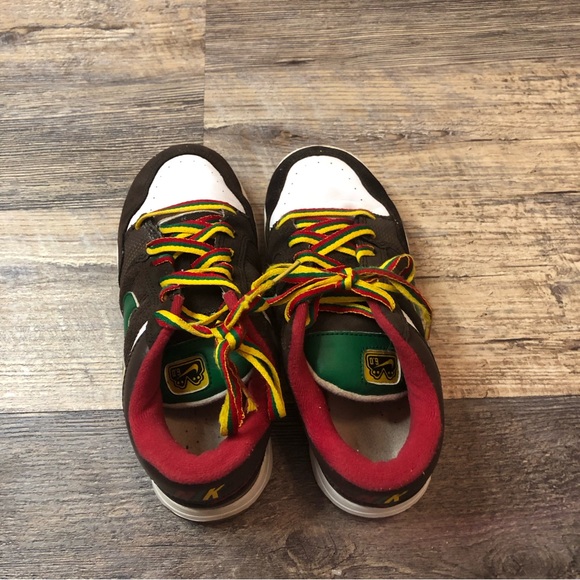 Nike Dunk Air Morgan 6.0 SB LOW kids Shoes Brown, red and green - Size 3 - Picture 4 of 13